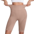 thumbnail image 5 of Breezora Women's High Waisted Yoga Shorts Seamless Scrunch Lifting Tummy Control Compression Fit Workout Running Bottoms, 5 of 5
