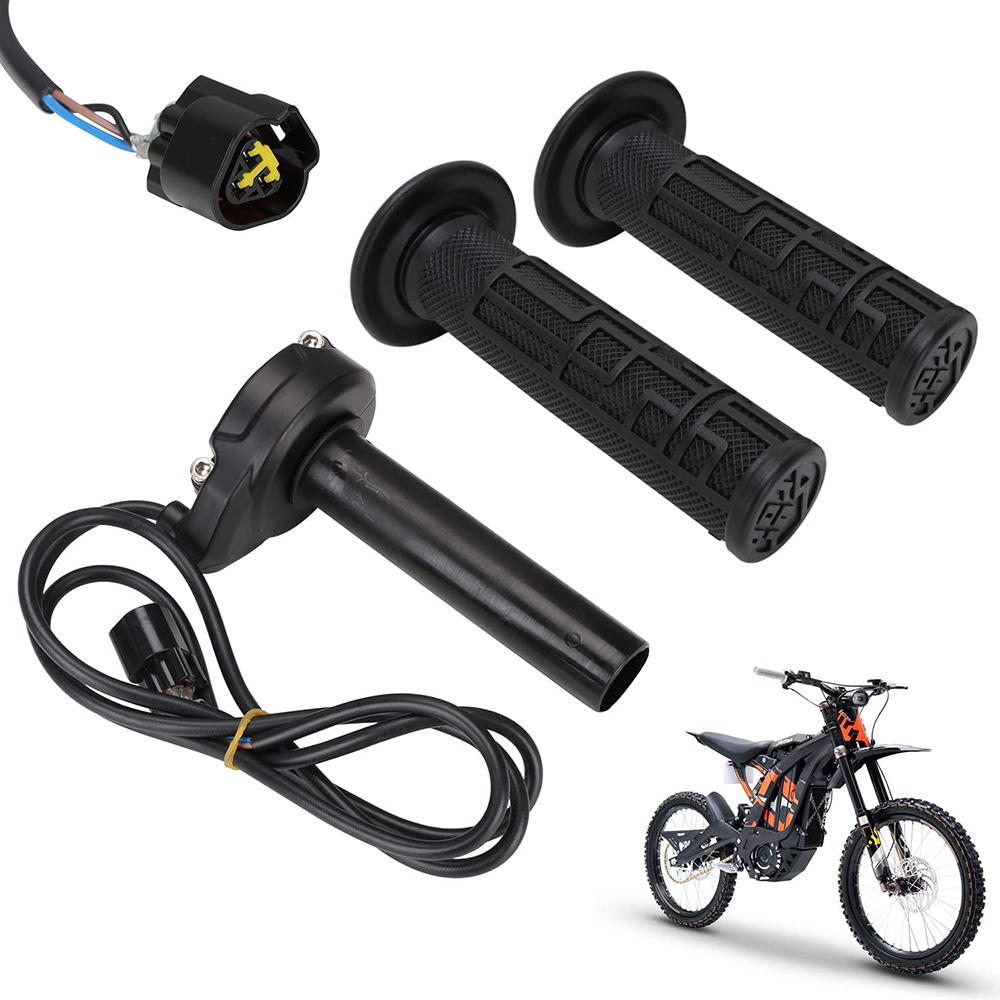 Sur Ron Throttle + Hand Grip Motorcycle Throttle Assembly with Throttle