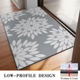 thumbnail image 3 of Bohemian Retro Floral Non-Slip Entryway Door Mat,Boho Indoor Decor Durable Low Plush Door Mat,Washable Welcome Rug for Patio Hallway Home Decor 20x32 Inches, 3 of 7