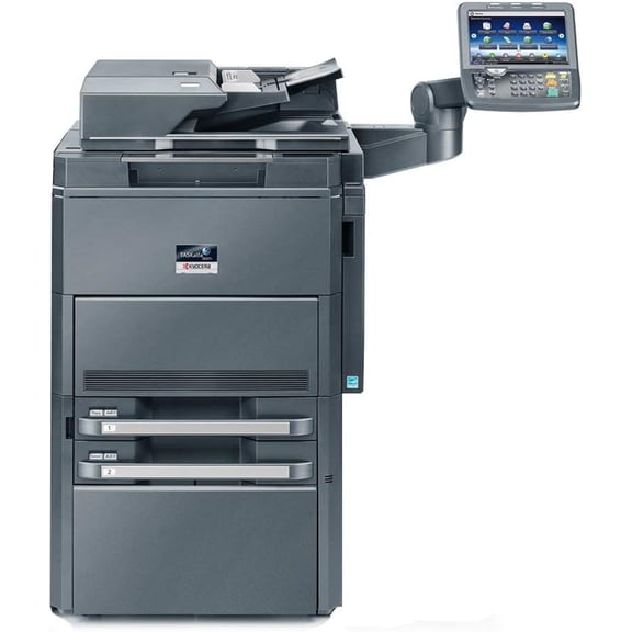 Restored Kyocera TASKalfa 8000i A3 Monochrome Multifunction Copier – 80 ppm A4 / 40 ppm A3, Copy/Print/Scan/Fax, Dual Scan, High Input Capacity