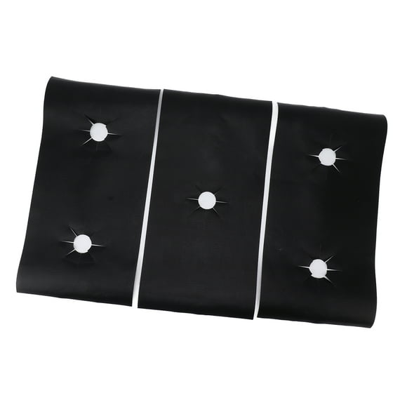 Guards for Gas Stove Top Covers Protector, Gas Stove Burner Covers 3 Stove Mat Protector Reusable Oven Liners Mat Gas Range Protectors Covers