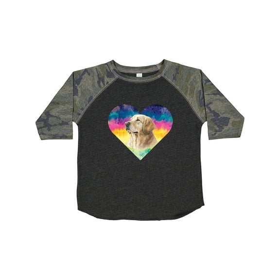 Inktastic Golden Retriever Dog Retro Girls Toddler T-Shirt