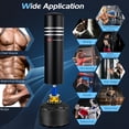 thumbnail image 5 of Spaco 70 Inch Freestanding Punching Boxing Bag with 12 Suction Cup Base, Standing Boxing Bags,Kickboxing Training Equipment Bags for Men Training Thai Fitness Karate, 5 of 9
