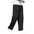 thumbnail image 4 of Vedolay Big and Tall Pants Men Capri Lightweight Sport Casual Capris for Men Black,4XL, 4 of 5
