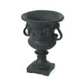 thumbnail image 7 of Noble House Buena Outdoor Cast Stone Garden Urn Planter in Antique Black, 7 of 7