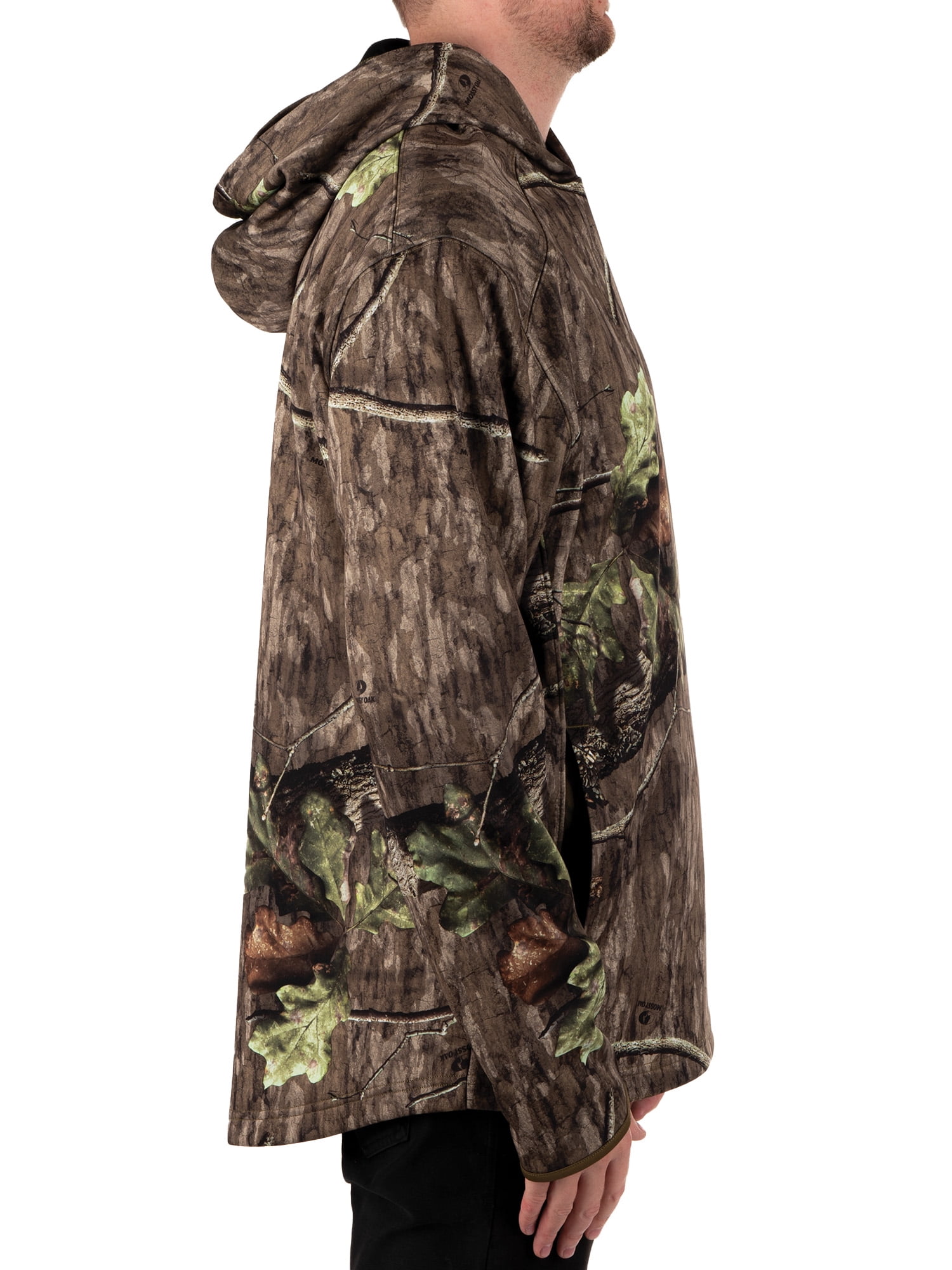 Mossy Oak Men's Camouflage Hunting Performance Hoodie, Mossy Oak Country Roots, S