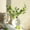 Green, variant on Artificial Lemon Branch with Flowers, 20.47 Inch Realistic Faux Lemon and Lime Tree Stems for Vase, Spring Farmhouse Home Decor, Kitchen Table Centerpiece, Wedding Decoration