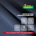 thumbnail image 3 of Funda para Silla de Patio F&J Outdoors Impermeable y Resistente a Rayos UV Gris, 3 of 9