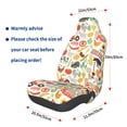 thumbnail image 3 of Wukai Farm Full Set Car Seat Covers with Soft Padding Universal Auto Front Seats Protector and Cushion Mat, 3 of 5