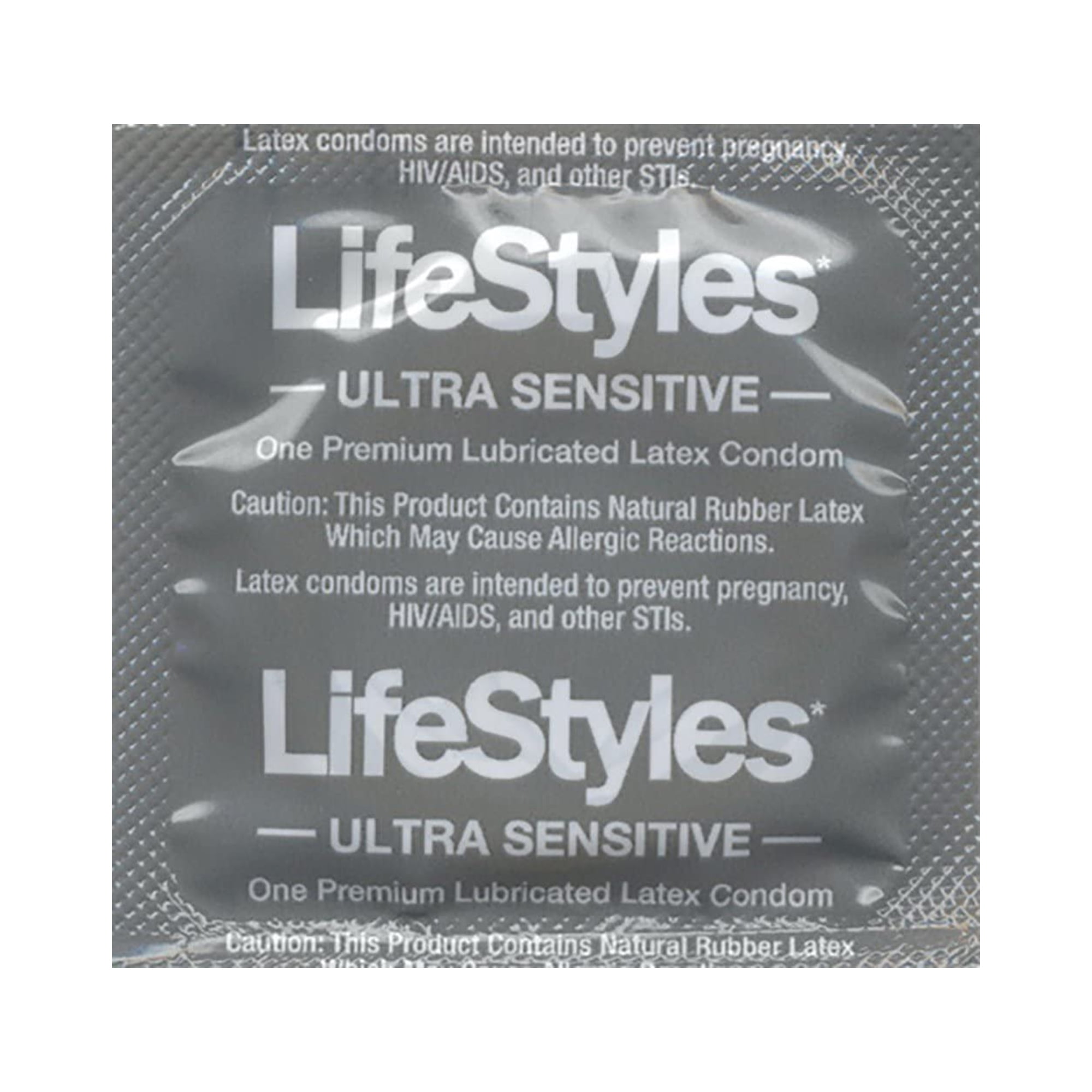 Lifestyles Ultra Sensitive Latex Condom 1000 per Case