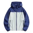 thumbnail image 2 of Chemise de Protection Solaire UPF 50+ Rafraîchissante Séchage Rapide Veste à Capuche Extensible pour Pêche Exercice Extérieur, Hommes Femmes Manteau d'Entraînement Respirant UV Manches Longues Décontracté, 2 of 6