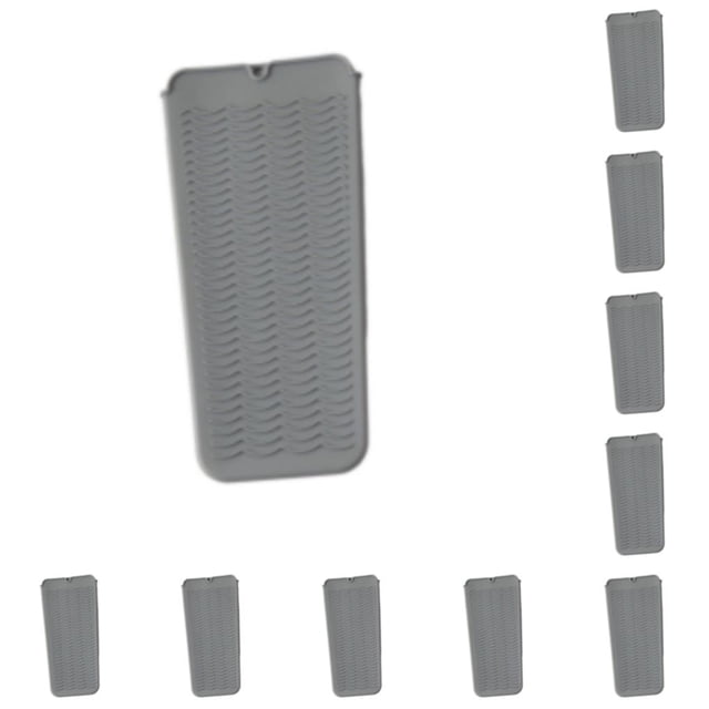 Matsuzay Plancha de pelo ligera y eficiente para un peinado rápido, plancha rizadora compacta, plancha plana segura y duradera, pelo azul largo azul largo 10Conjunto