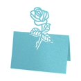 thumbnail image 1 of 100 piezas de rosas huecas para mesa, nombre, lugar, tarjeta, decoración para fiesta de boda, 1 of 5