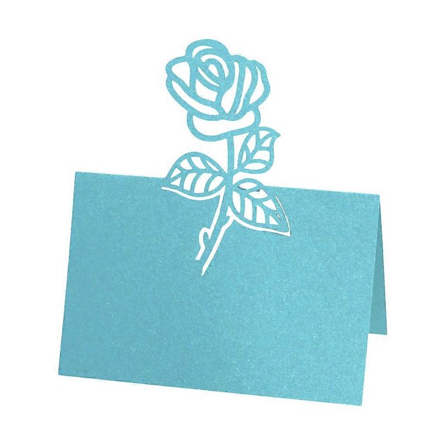 100 piezas de rosas huecas para mesa, nombre, lugar, tarjeta, decoración para fiesta de boda