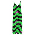 thumbnail image 4 of Animal Print Patterns Design Sleeveless Dress Woman Fashion Long Dresses Women's Summer Suit Dress 2025, 4 of 7