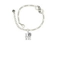 thumbnail image 2 of Delight Jewelry Silvertone Love with Paw Silver-tone Paw Infinity Link Chain Bracelet, 6"+2" Extender, 2 of 3