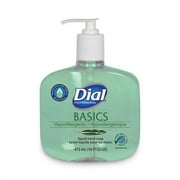 Dial Basics Liquid Hand Soap, Hypoallergenic & Dermatologist-Tested, 12 oz (2 Pack)