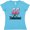 Aqua, variant on Inktastic 55 and Fabulous with Sparkles Women's V-Neck T-Shirt