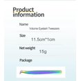 thumbnail image 2 of Eyelash Extension Tweezers -Precision Volume Tweezers for Easy Fans False Lashes Cluster 2D-6D Volume Lash Tweezers(Colored), 2 of 7