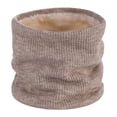 thumbnail image 1 of Calentador de cuello de invierno, cómodo y térmico, para ciclismo en climas fríos Beige, 1 of 8
