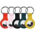 thumbnail image 1 of Paquete de 5 fundas protectoras para Apple Airtags Holder Air Tag llavero Airtag llavero casos Air Tags Tracker, buscador de artículos para perro gato mascota collar equipaje (, 1 of 5