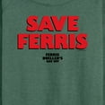 thumbnail image 3 of Ferris Bueller's Day Off - Save Ferris - Women's Short Sleeve Graphic T-Shirt, 3 of 5