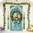 thumbnail image 2 of YWIYIUD 1PC Happy Easter Door Cover Easter Decorations, 71x35 Inch Easter Rabbit Eggs Door Banner Welcome Easter Banner Spring Theme Rabbit Door for Front Door Wall Indoor Outdoor Home Decor, 2 of 7