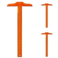 thumbnail image 2 of Coofit T-Square Multipurpose Plastic T-Ruler Measure Tool for Craft Drafting Painting, 2 of 6