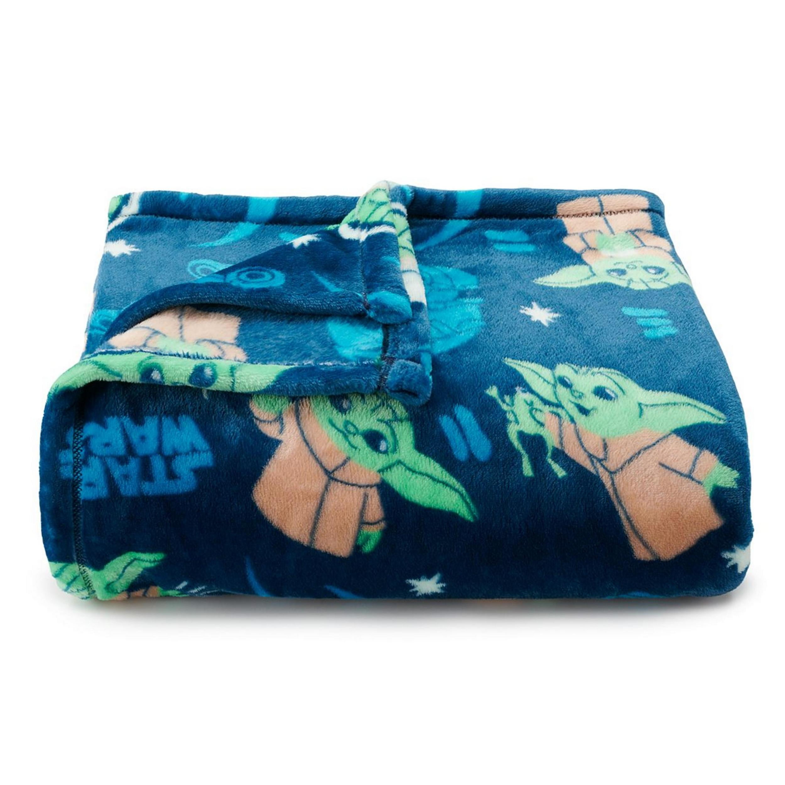 The Big One Star Wars Mandalorian The Child Baby Yoda Grugo Blanket ...