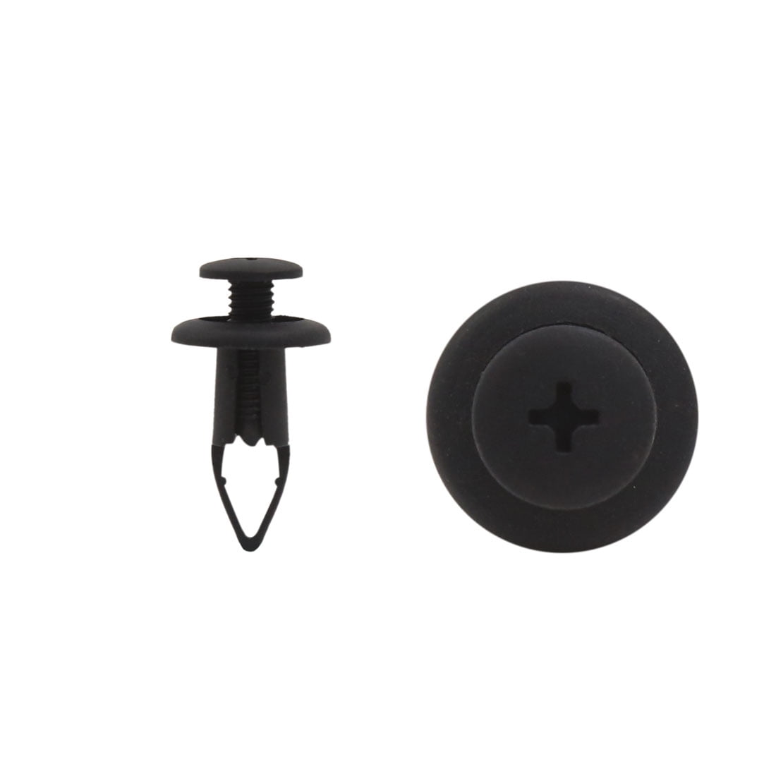 30 Pcs 10mm Hole Plastic Rivet Trim Panel Car Door Retainer Clips