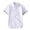 White, variant on Ohufall Kids Boys Girls Shirts School Uniform White Tshirts Pocket Turndown Collar Button Comfy T Shirts 3-14 Years