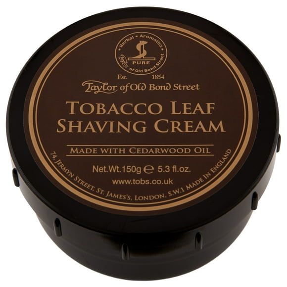 Taylor of Old Bond Street Tobacco Leaf Shaving Cream 150 g