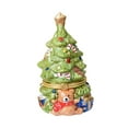 thumbnail image 3 of Joyero con forma de árbol de Navidad jinwen organizador de exhibición Verde, 3 of 8