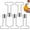 5 PCS, variant on Multifunctional Fruit and Vegetable Core Remover,2026 New Red Bell Pepper Corer - Pepper, Pineapple, Pear, Apple Corer - Designed for a Wide Range of Fruits and Vegetables (1 PCS, Silver)