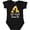 AB-Black, variant on My Nani Loves Me Giraffe Boys or Girls Baby Bodysuit