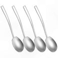 thumbnail image 3 of 4-Piece Stainless Steel Serving Spoon Set, Mirror Finish for Buffet, Banquet, Party, and Holiday Use, 3 of 5