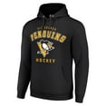 thumbnail image 2 of Men's Starter Black Pittsburgh Penguins  Logo Pullover Hoodie, 2 of 3