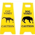 thumbnail image 3 of Letrero de vómito de gato o perro de 4 pulgadas lindo letrero para dueño de mascota divertido letrero de escritorio para gato Decoración del hogar Advancent, 3 of 6