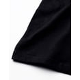 thumbnail image 4 of Pusheen Unisex Black Short Sleeved T-Shirt, 4 of 5