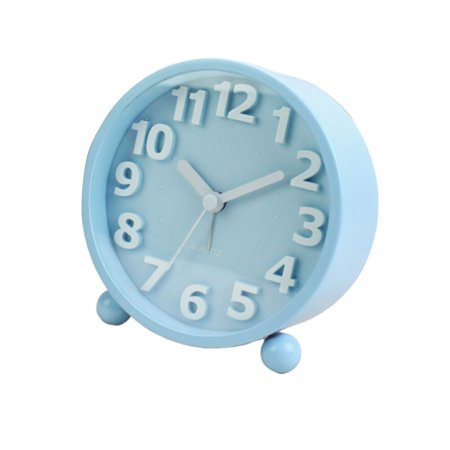 Pretyzoom 1Pc Blue Alarm Clock for Time Display Material Silent and Easy to Use