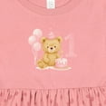 thumbnail image 4 of Inktastic Cute Teddy Bear 1st Birthday Party Girls Baby Dress, 4 of 5