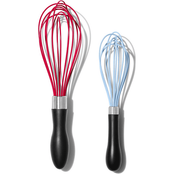 2-Piece Silicone Whisk Set