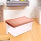 thumbnail image 5 of Utensilios de cocina Refrigerador grande de plástico transparente con cubierta para clasificar frutas y verduras Caja de almacenamiento de alimentos Organizador de cajones rectangular para refrigerado, 5 of 7
