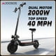 thumbnail image 1 of AJOOSOS X500 Patinete Eléctrico de Doble Motor, 48V 2000W, Velocidad Máxima de 64KM/H, Alcance de 64KM con Asiento Removible, 1 of 7