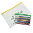 thumbnail image 6 of Back to Schol! Ngheia Transparent Pencil Case Zipper Bag Yellow, Clear Pencil Case with Zipper Transparent Pvc for Schol Exams Home and Travel, 6 of 9