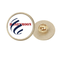 thumbnail image 1 of Ruban Entoure l'Abri Douceur Rond Métal Broche d'Or Clip, 1 of 3