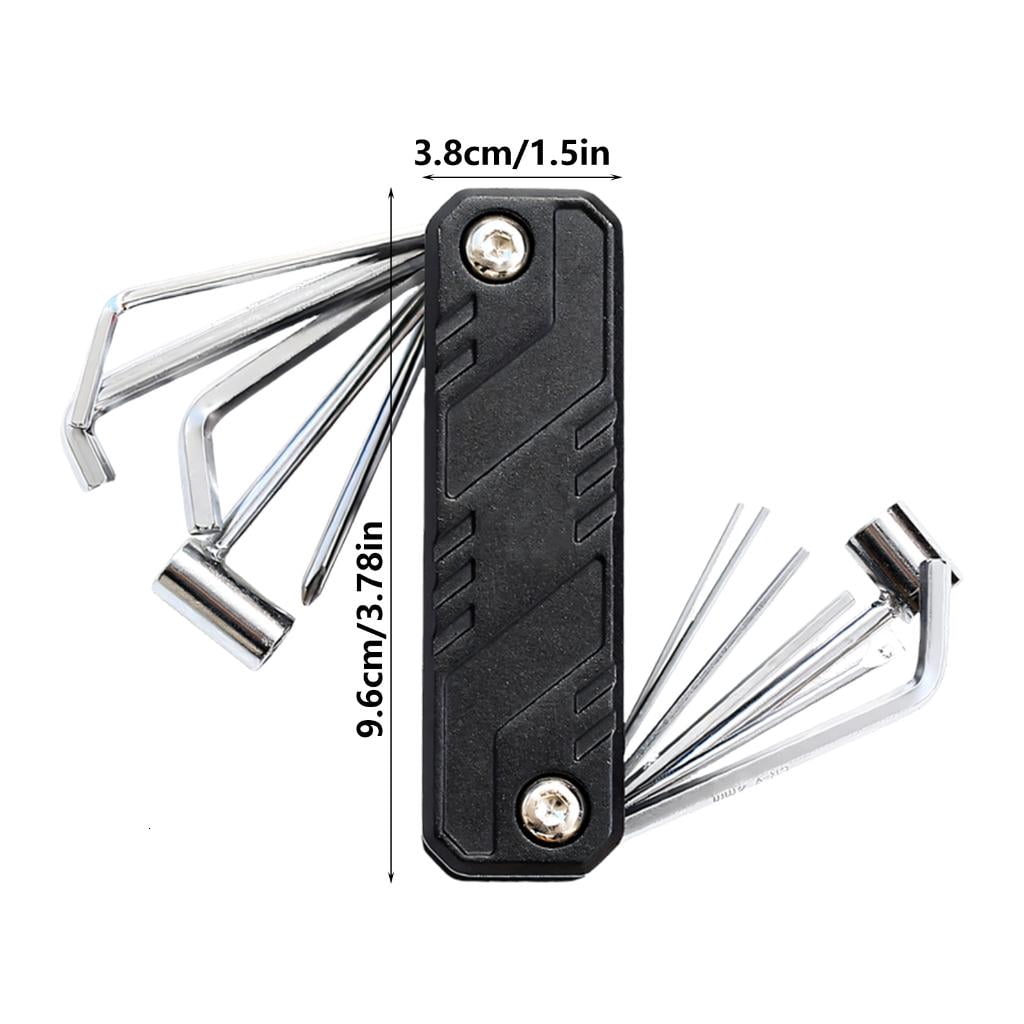 Yihuala Guitar Tool With Built in Hexagon Wrench Hexagon Screwdriver For Guitar Bass Repair And Daily Maintenance