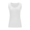 thumbnail image 3 of Aricy Tank Tops for Women Stretch Workout Sleeveless Tshirt Slim Fitted Camisole Going out Ribbed Racerback Blouse, 3 of 4