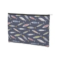 thumbnail image 2 of Fotbe Sardine Reusable Cosmetic Bag Makeup Bag for Women Large Travel Cosmetic Pouch Girls' Make Up Organizer, 2 of 8