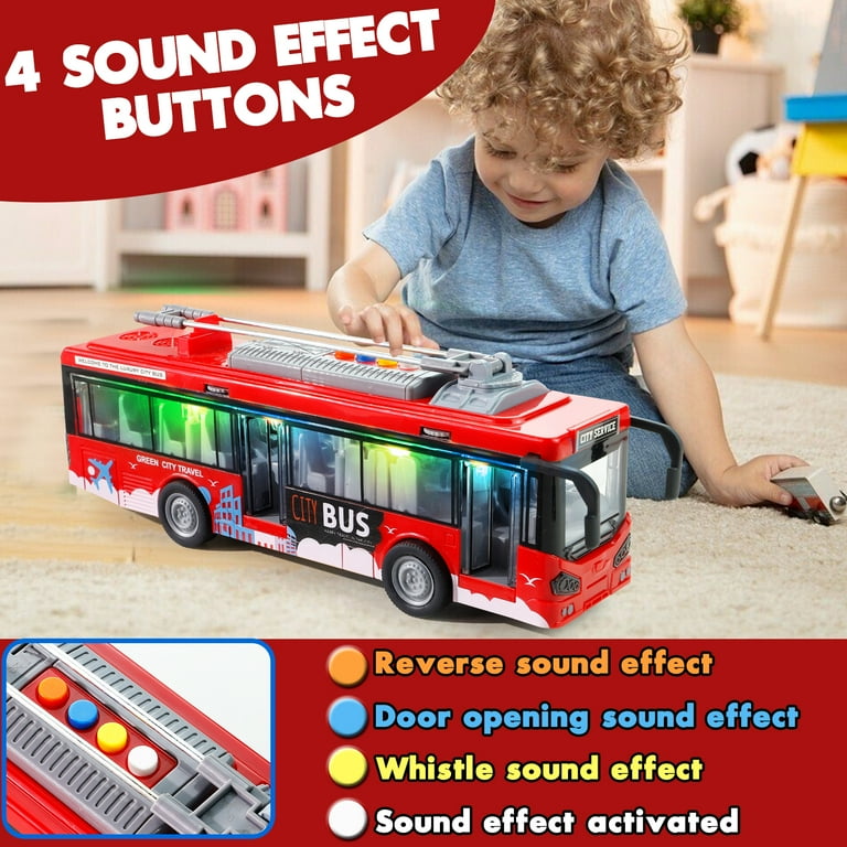 Electric 2024 toy bus